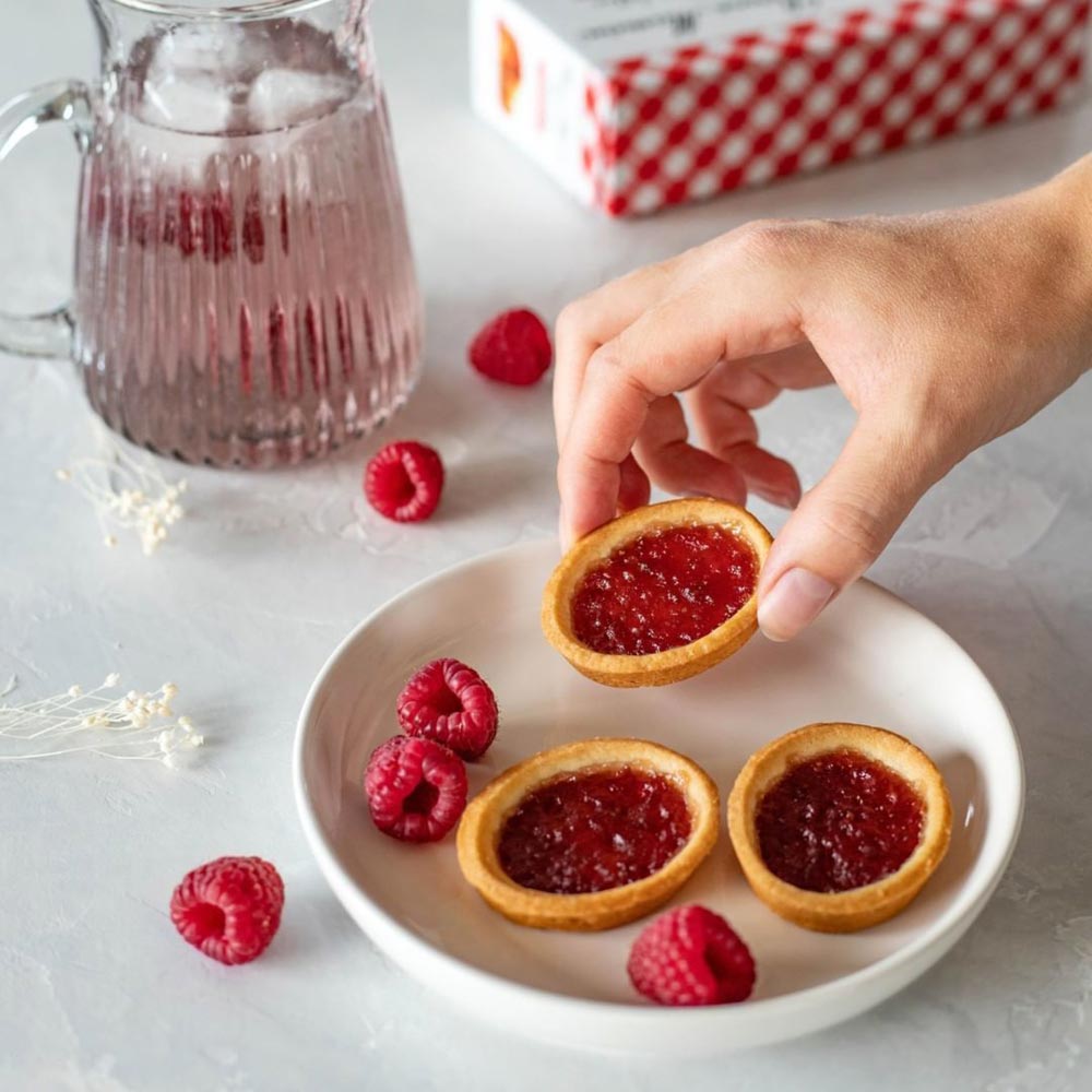 Ταρτάκια Γεμιστά Βατόμουρο Bonne Maman Tartelettes Framboises 135g