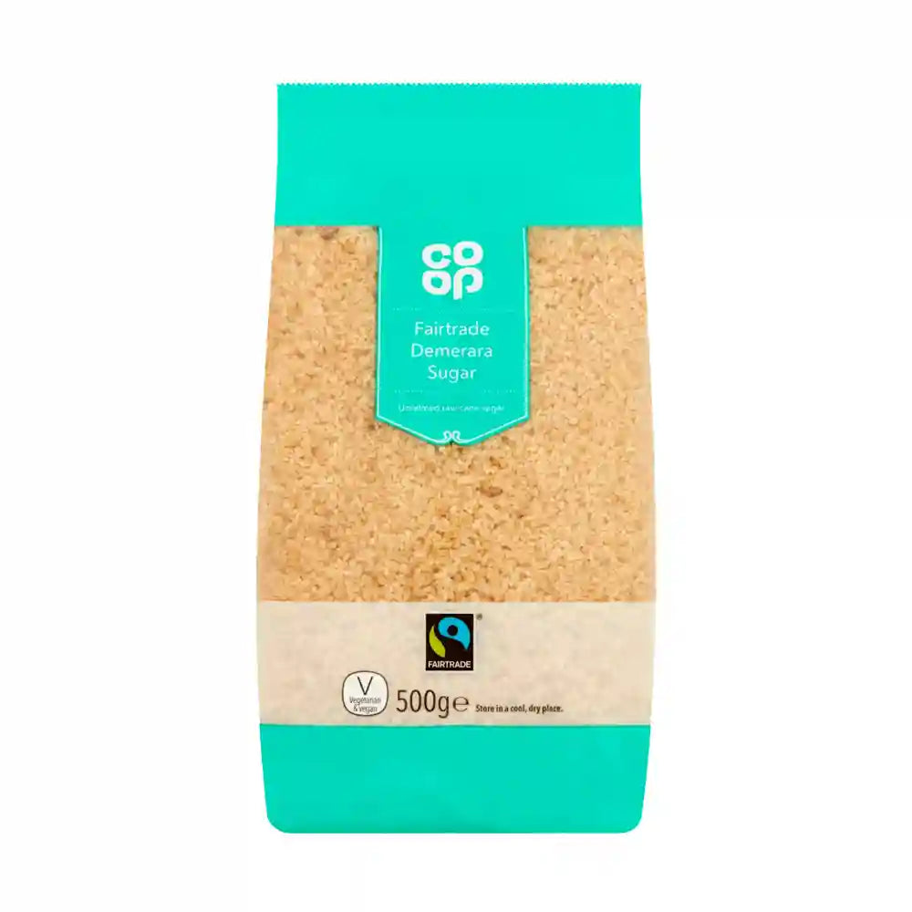Co-op Fairtrade Demerara Cane Sugar 500g