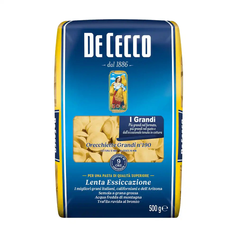 De Cecco Classic No 190 Orecchiette Grandi 500g