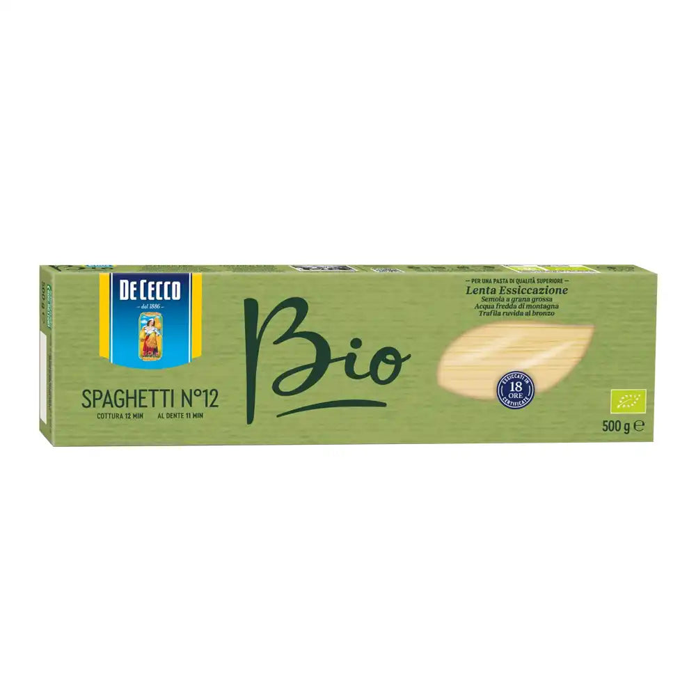 De Cecco No 12 Spaghetti Bio 500g