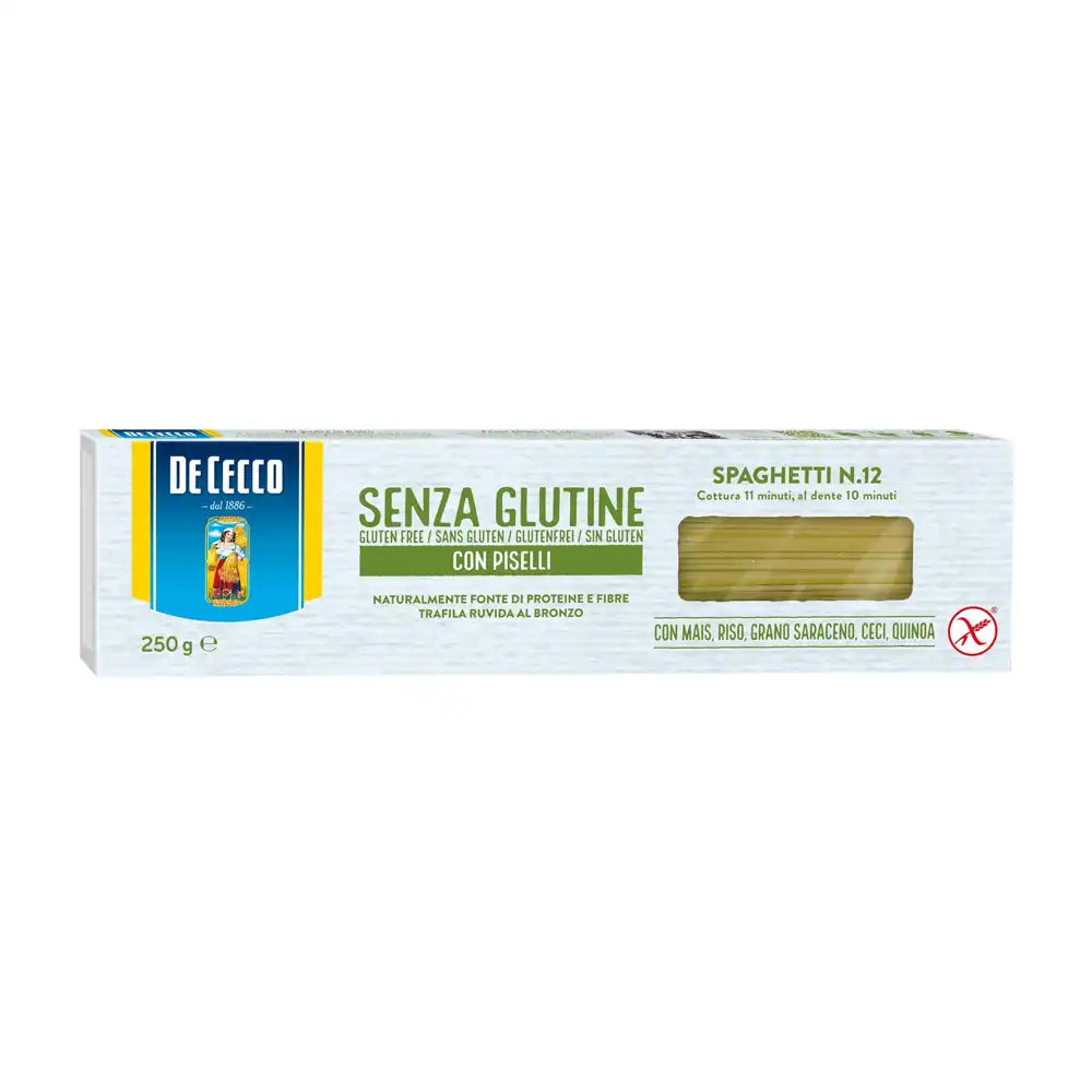 De Cecco No 12 Spaghetti With Peas Gluten Free 250g