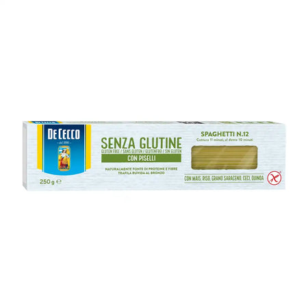 De Cecco No 12 Spaghetti With Peas Gluten Free 250g
