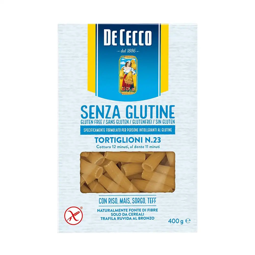 De Cecco No 23 Tortiglioni Gluten Free 400g