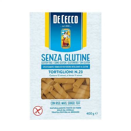 De Cecco No 23 Tortiglioni Gluten Free 400g