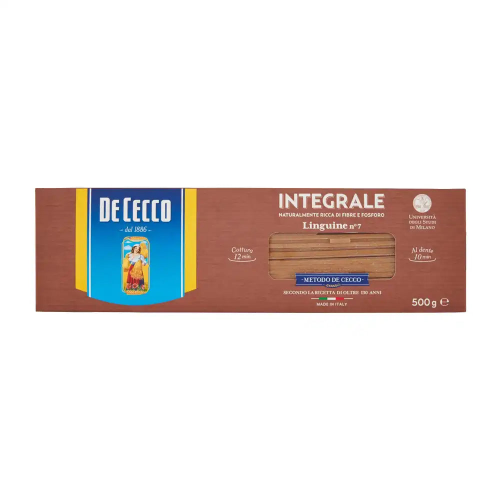 De Cecco No 7 Linguine Integrale 500g