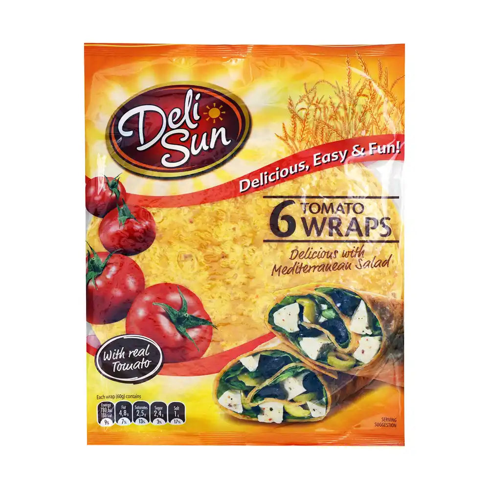 Deli Sun Tomato Wraps 360g
