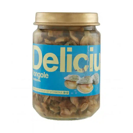 Delicius Vongole Natural Clams 130g