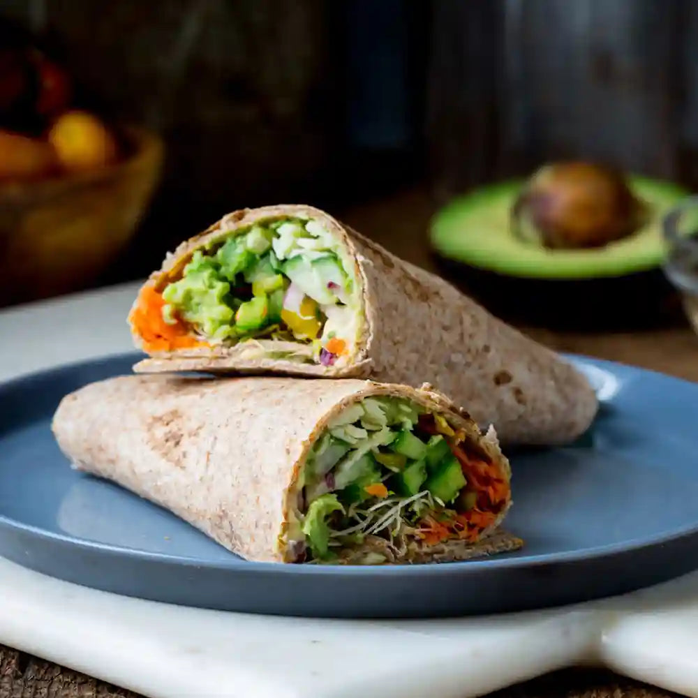 El Sabor 6 Big Tortillas Wraps Wholemeal 370g