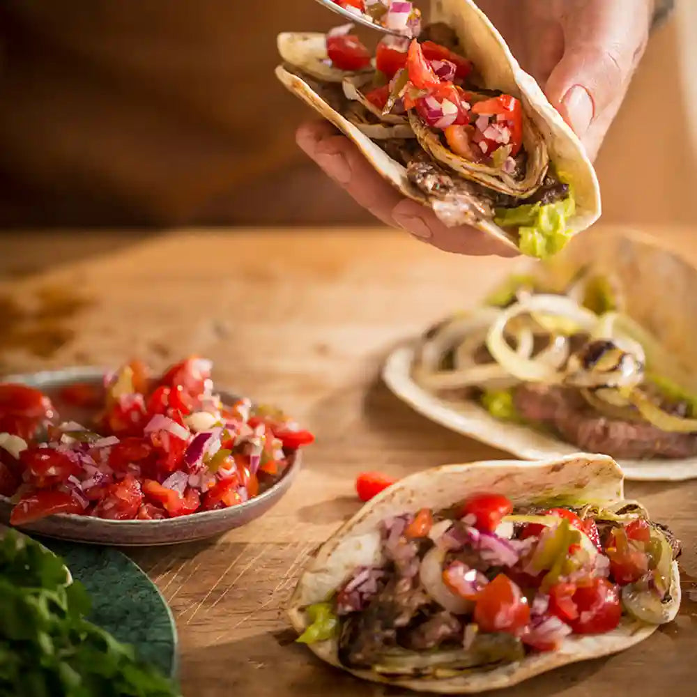 El Sabor 8 Mini Wraps Original Tortillas 144g