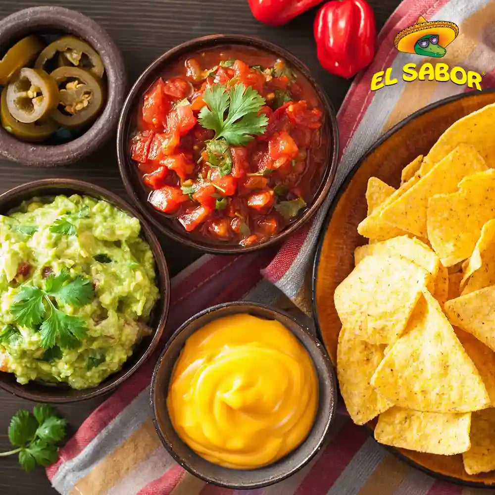 El Sabor Hot Salsa Dip 300g