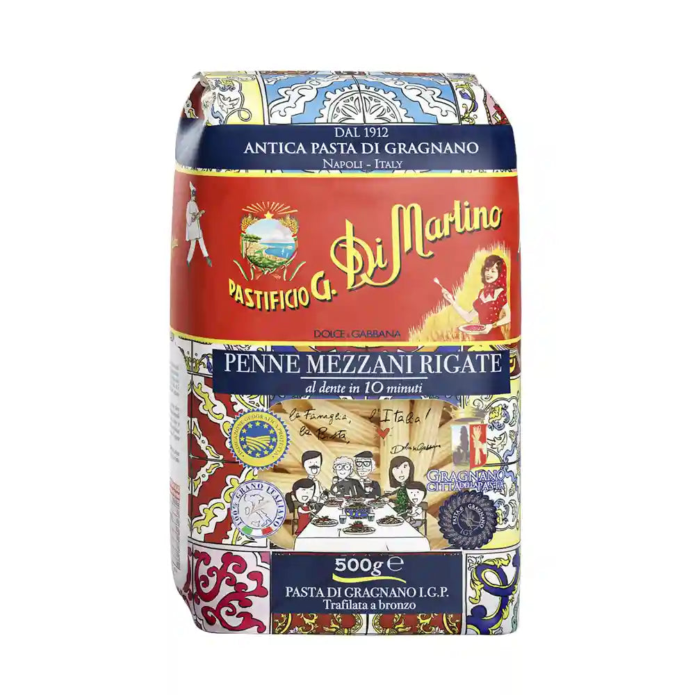 Pastificio G. Di Martino Dolce And Gabbana Penne Mezzani Rigate 500g