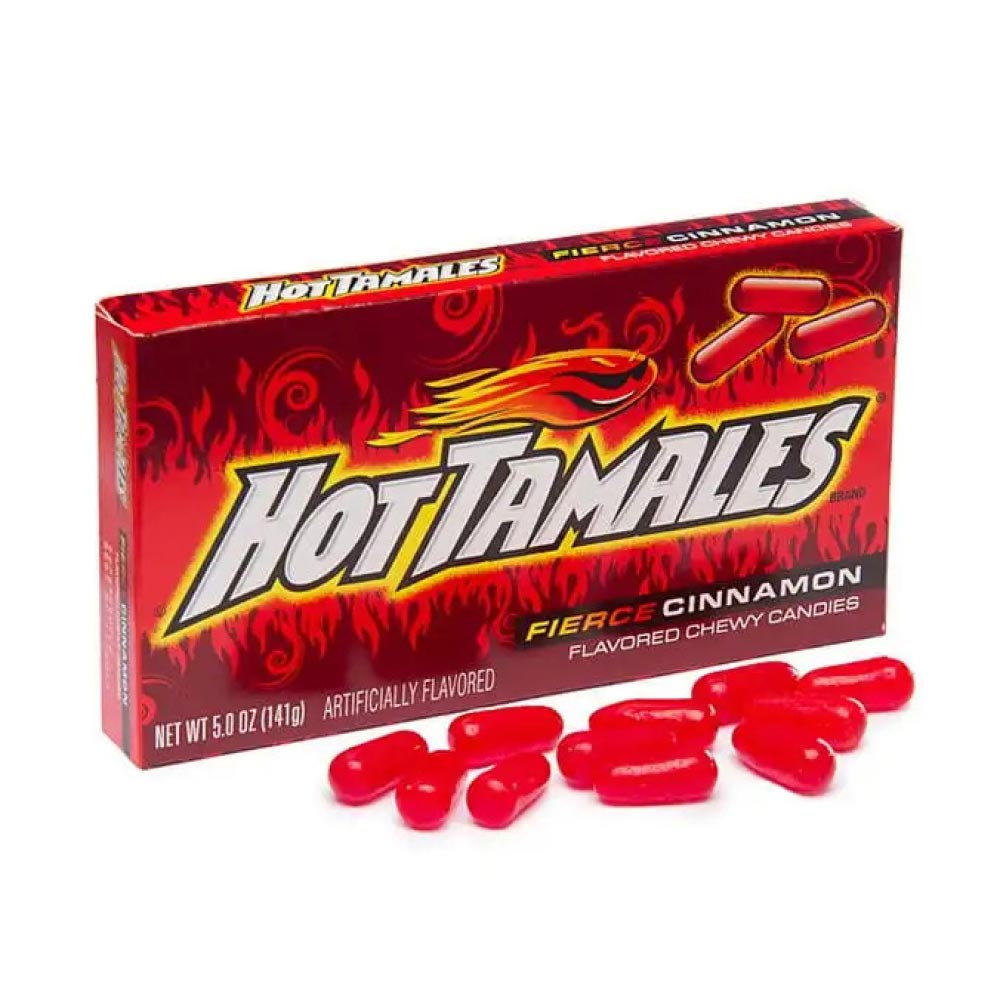 Ζελεδάκια Καυτερή Κανέλα Hot Tamales Fierce Cinnamon Chewy Candies