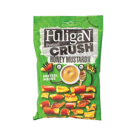 Σνακ Αλμυρό Πρέτζελ Huligan Pretzel Crush Honey Mustard Sauce Pretzel Pieces 65g