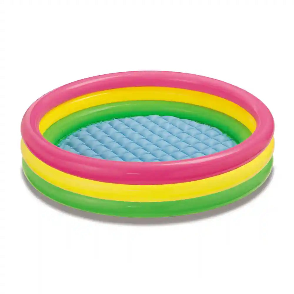 Φουσκωτή Παιδική Πισίνα Πολύχρωμη Intex 147x33cm