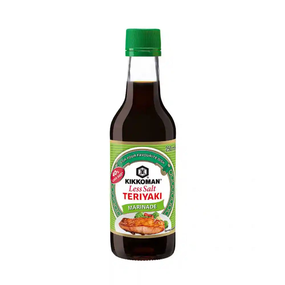 Kikkoman Less Salt Teriyaki Marinade 250ml