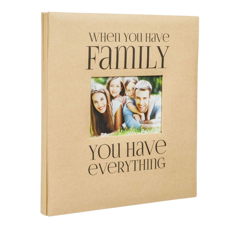 Άλμπουμ Φωτογραφιών 30 Σελίδων Kraft Family