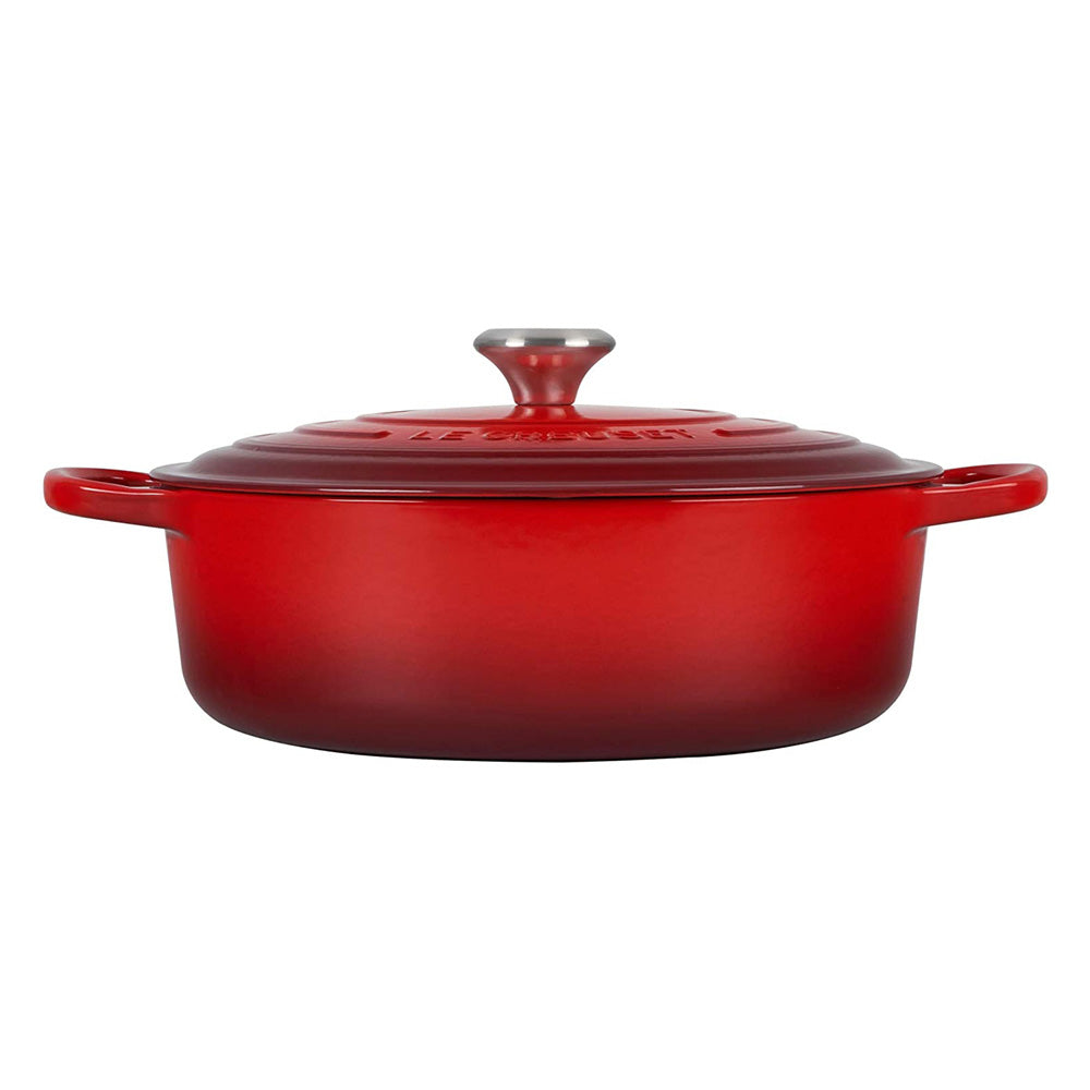 Γάστρα Κατσαρόλα Μαντεμένια Στρογγυλή Κόκκινη Le Creuset Signature Cast Iron Casserole 30cm