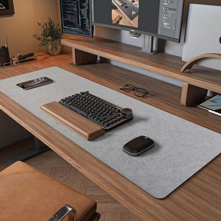 Felt Desk Surface Cover Mouse Pad and Keybord Mat