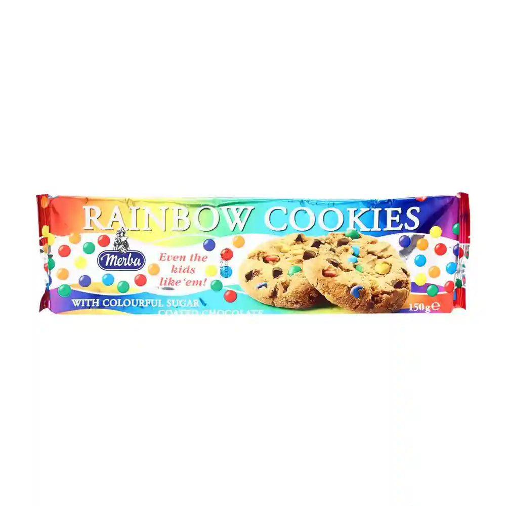 Merba Rainbow Cookies 150g