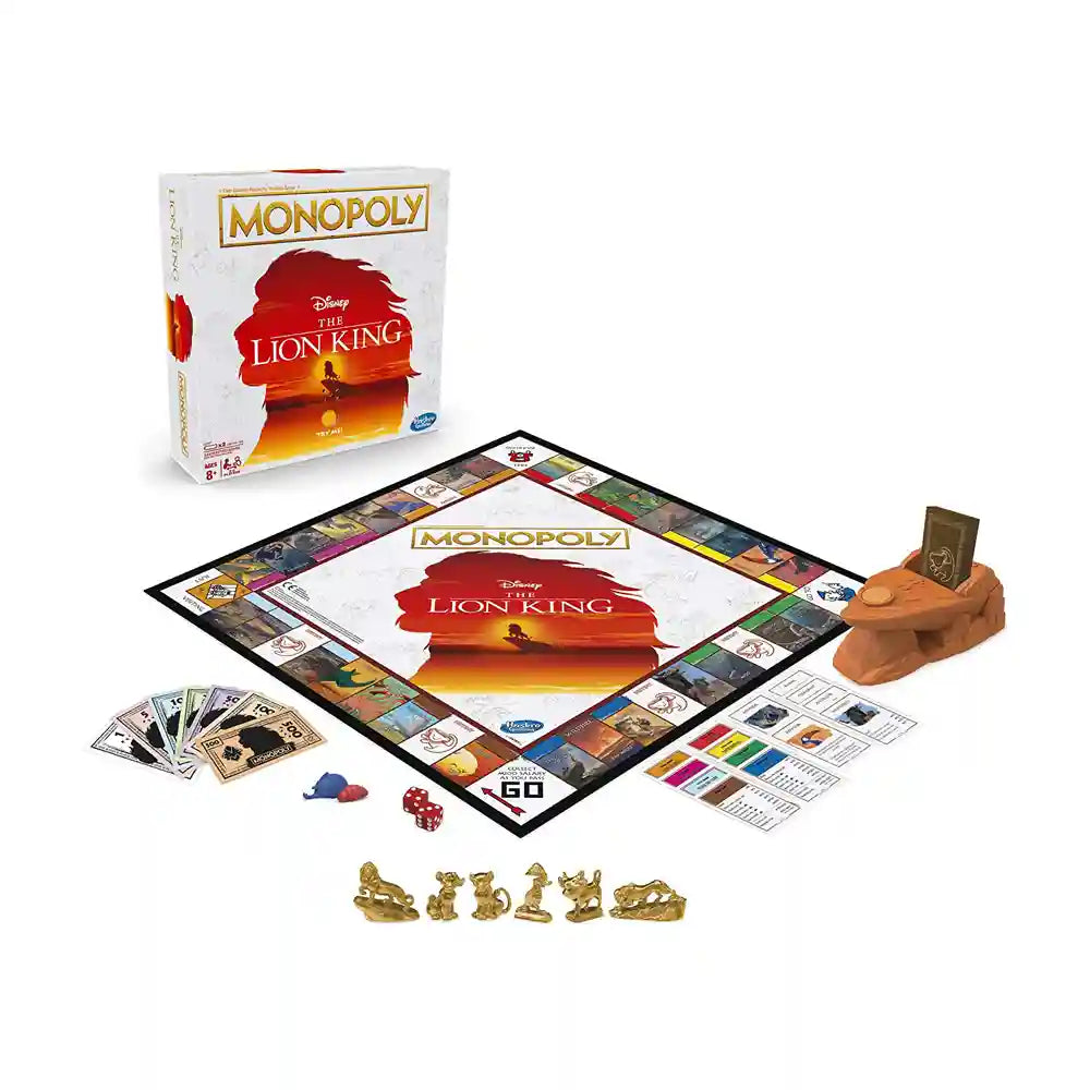 Επιτραπέζιο Monopoly Disney The Lion King Hasbro (Στα Αγγλικά)