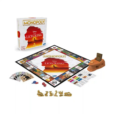 Επιτραπέζιο Monopoly Disney The Lion King Hasbro (Στα Αγγλικά)