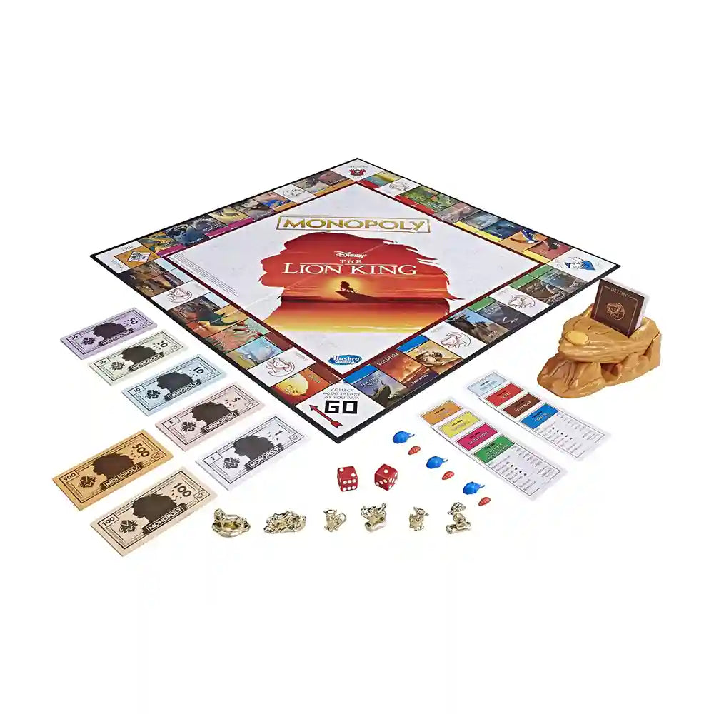 Επιτραπέζιο Monopoly Disney The Lion King Hasbro (Στα Αγγλικά)