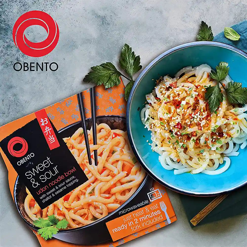 Obento Sweet and Sour Udon Noodle Bowl