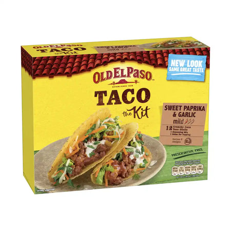 Old El Paso Paprika Garlic Τaco Κit 308g