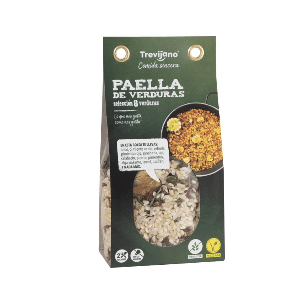 Παέγια Trevijano Paella 8 Vegetables Vegan Gluten Free 280g