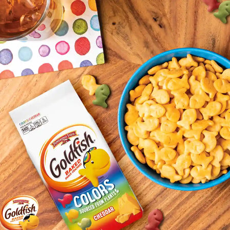 Pepperidge Farm Goldfish Colours Cheddar Baked Crackers 187g