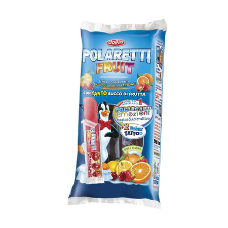 Γρανίτες Φρούτων Μπλε Polaretti Fruit Dolfin 10x40g