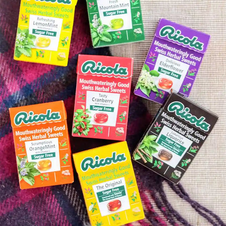 Ricola Luxurious Liquorice Sugar Free Caramels