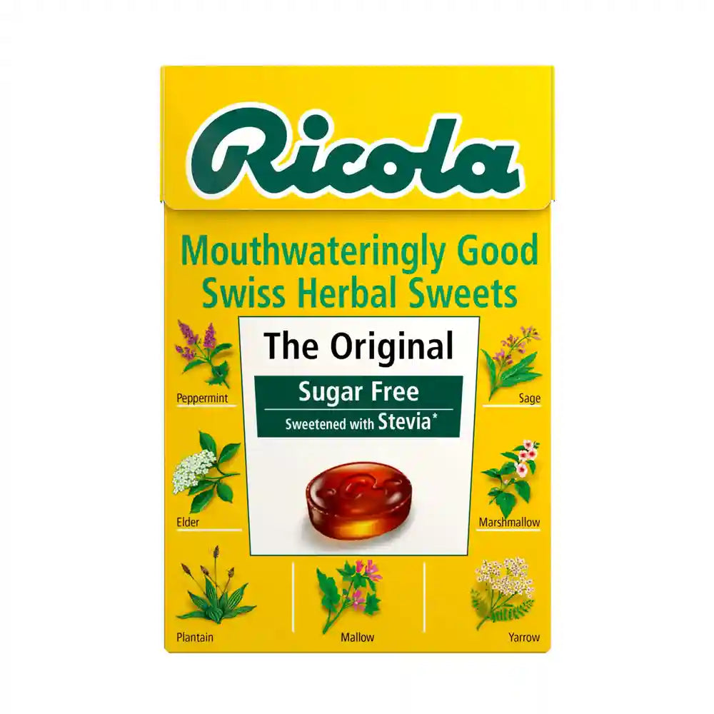 Ricola Creamy Herbal Caramel Sugar Free Caramels