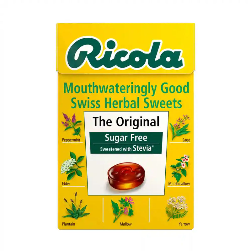 Ricola Creamy Herbal Caramel Sugar Free Caramels