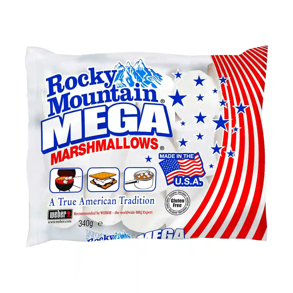 Ζαχαρωτά Γίγας Άσπρα Rocky Mountain Mega Marshmallows