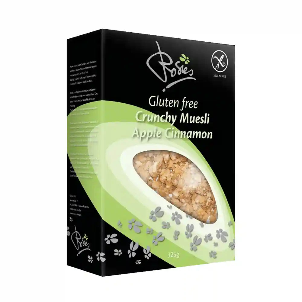 Rosies Crunchy Muesli Apple Cinnamon 325g