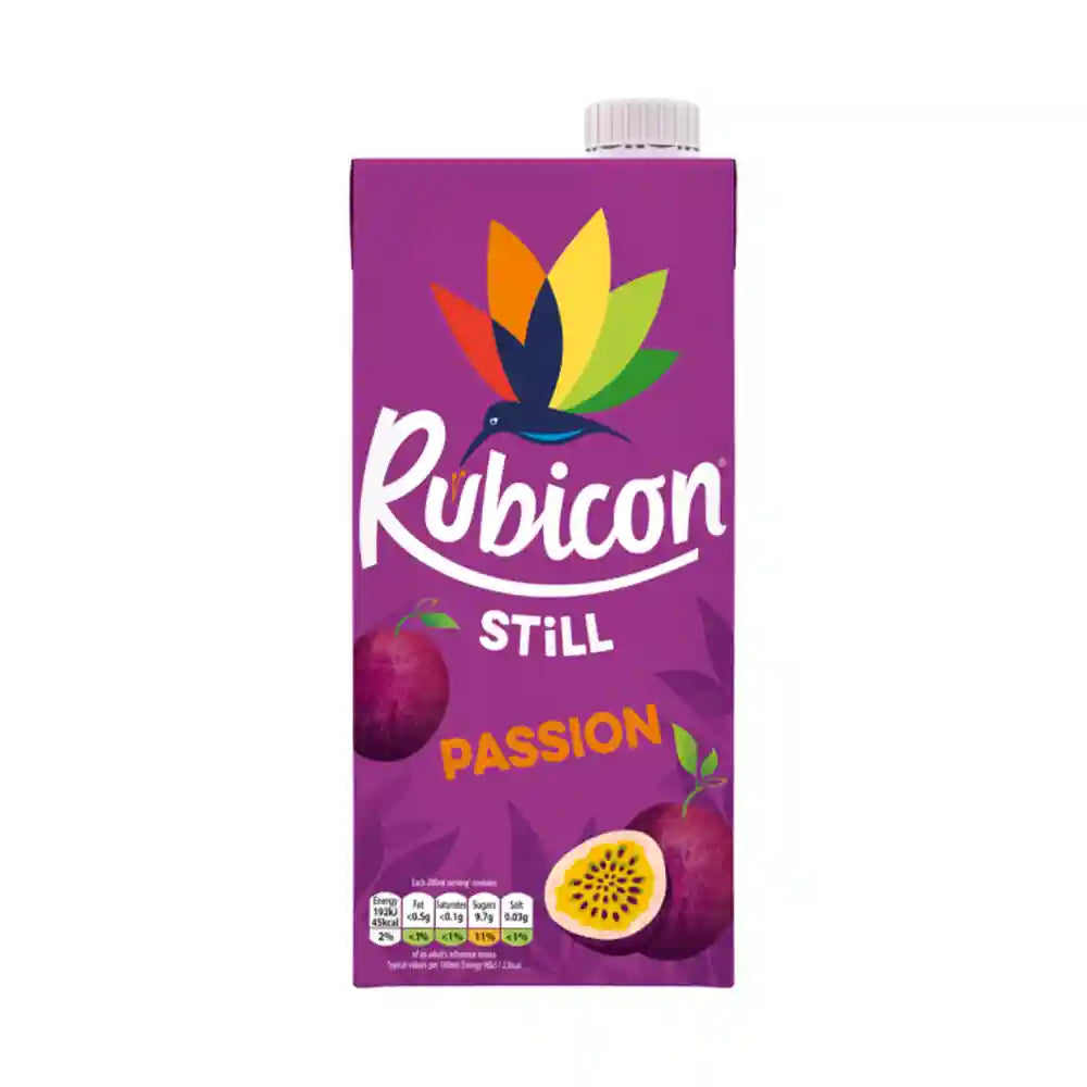 Rubicon Passion Fruit Still Juice Drink 1Lt