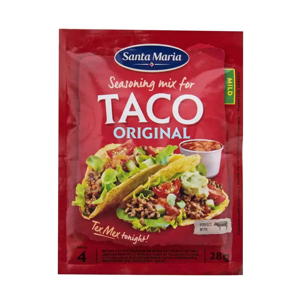 Santa Maria Spice Seasoning Mix For Taco Original Medium 28g