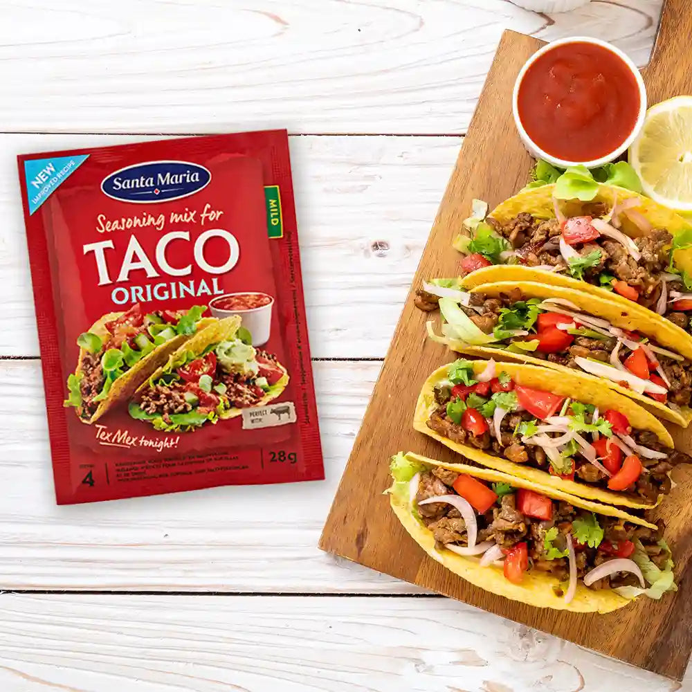 Santa Maria Spice Seasoning Mix For Taco Original Medium 28g