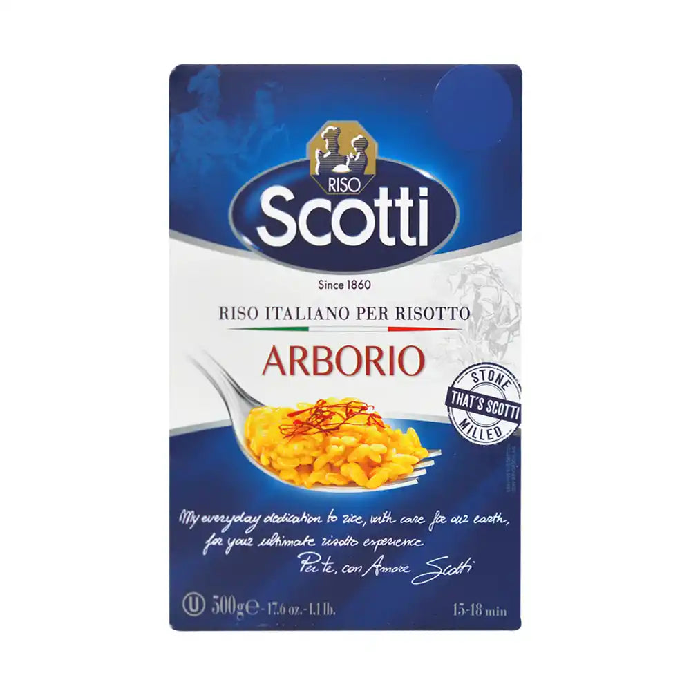 Scotti Arborio Riso Italiano per Risoto 500g