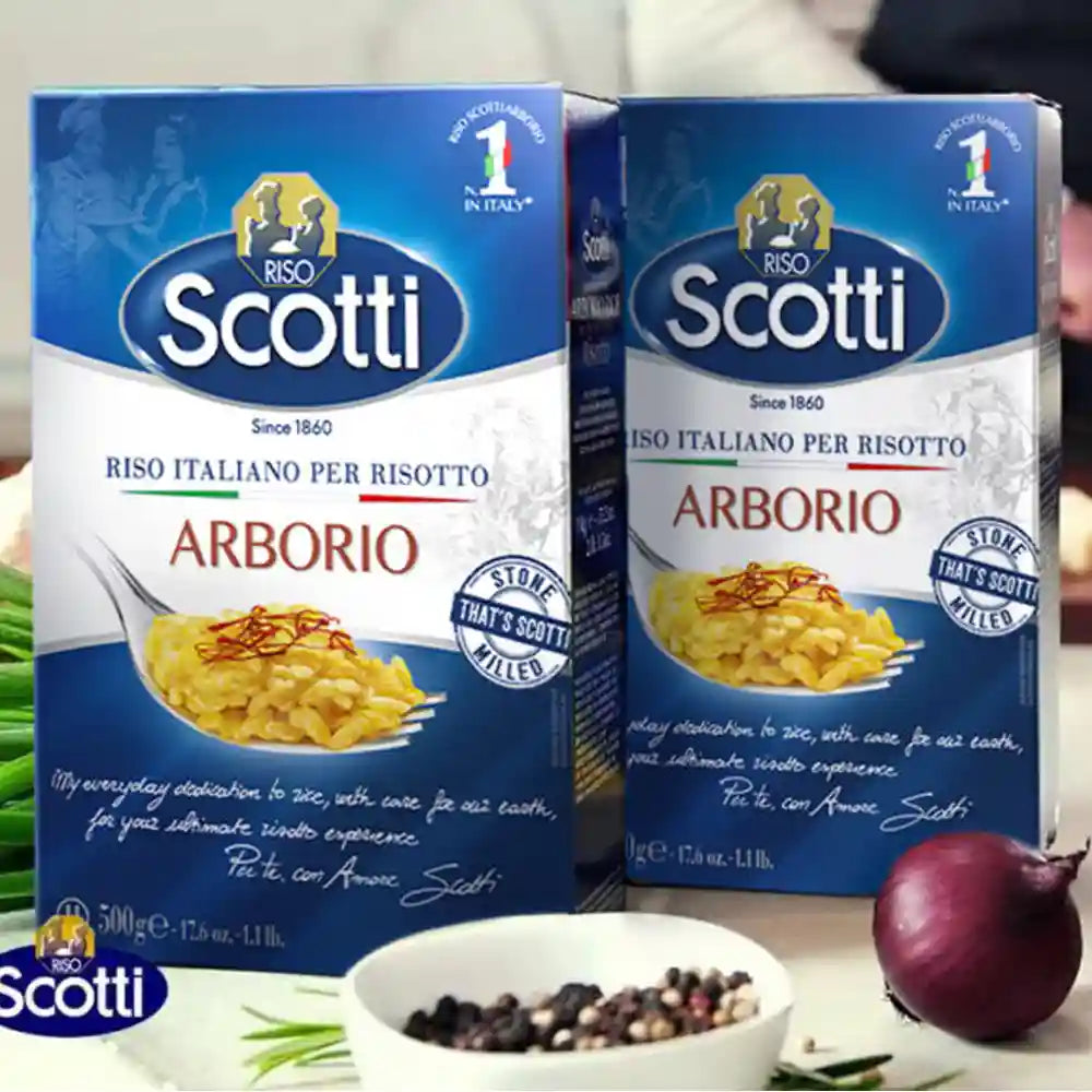 Scotti Arborio Riso Italiano per Risoto 500g