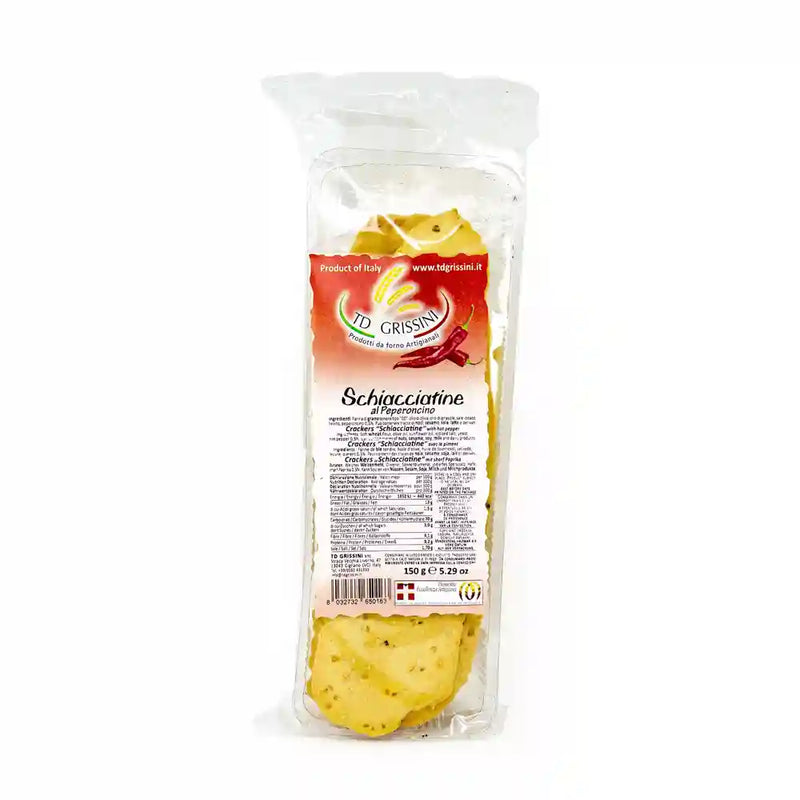 TD Grissini Schiacciatine al Peperoncino 150g