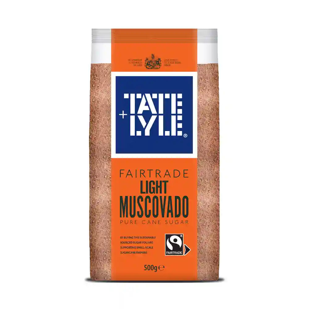 Tate and Lyle Fairtrade Light Muscovado Sugar 500g
