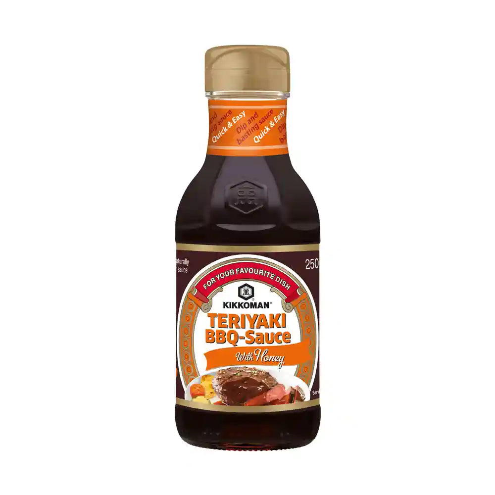 Kikkoman Teriyaki BBQ Sauce with Honey 250ml