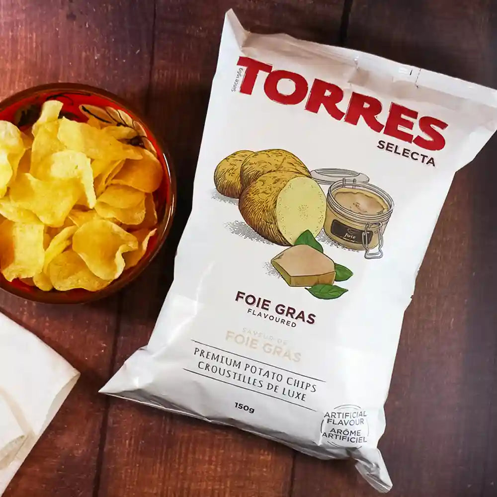 Torres Selecta Foie Gras Premium Potato Chips