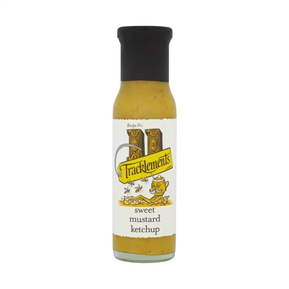 Σάλτσα Μουστάρδας Κέτσαπ Tracklements Sweet Mustard Ketchup