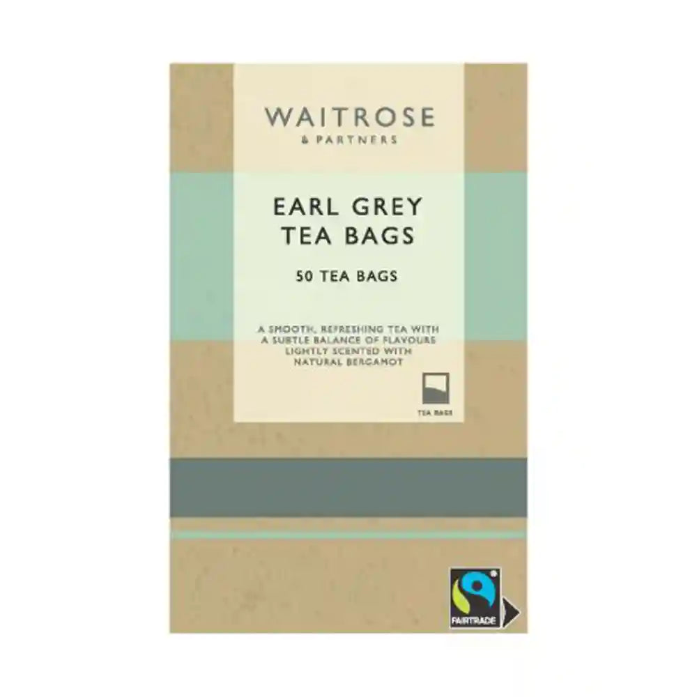 Waitrose Earl Grey 50 Tea Bags