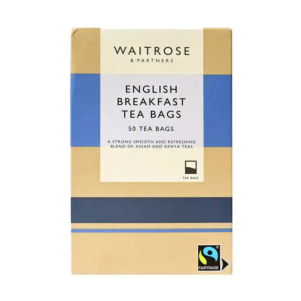 Waitrose English Breakfast 50 Tea Bags