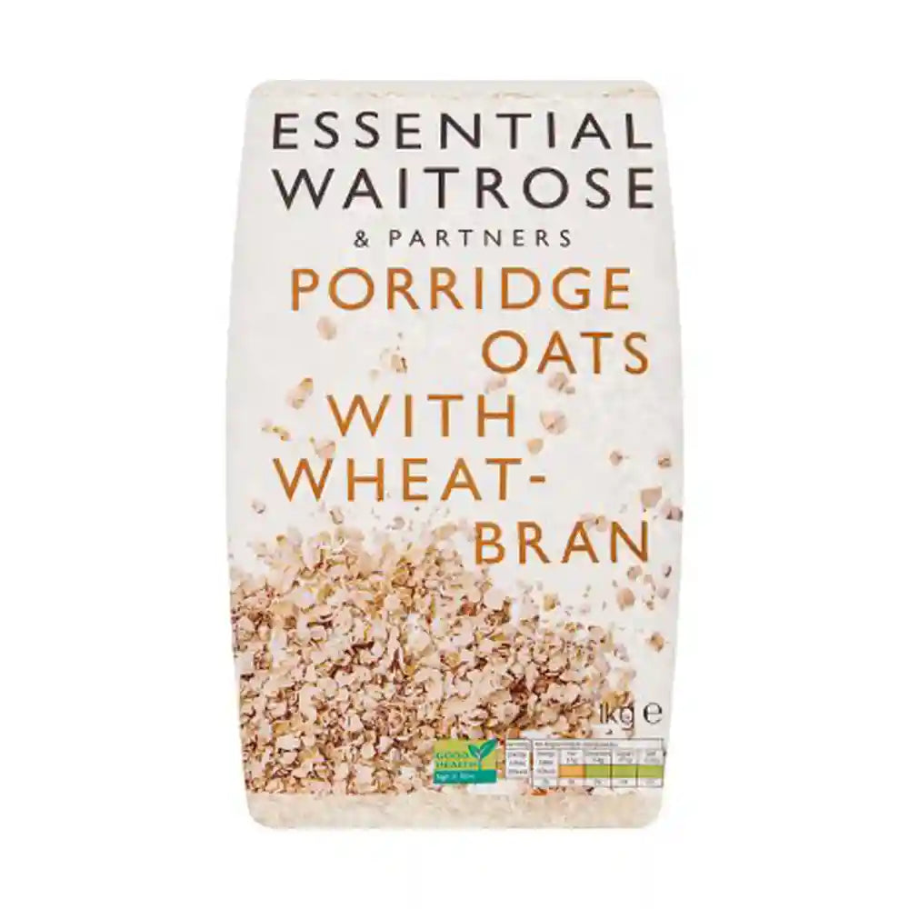 Waitrose Essential Porridge Oats with Wheatbran
