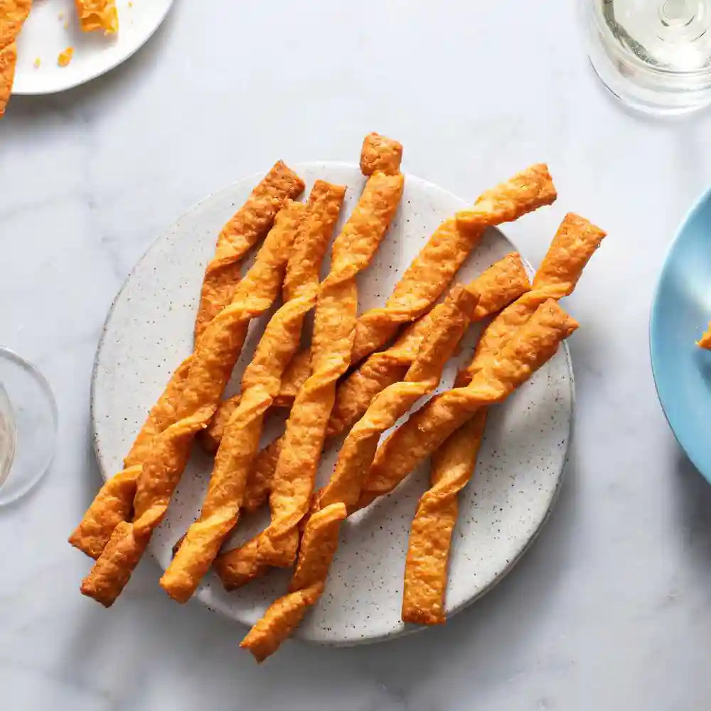 Κρουασίνια Βουτύρου Waitrose All Butter Cheddar Twists 125g